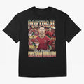 Cristiano Ronaldo Portugal Vintage T-Shirt FIFA World Cup 2026 Canada Messi, Nike Football Jersey For Match Day, Adidas Soccer Shirt For Cristiano Ronaldo Fans, Jordan Fan Top, Pedri Canada Group Stage