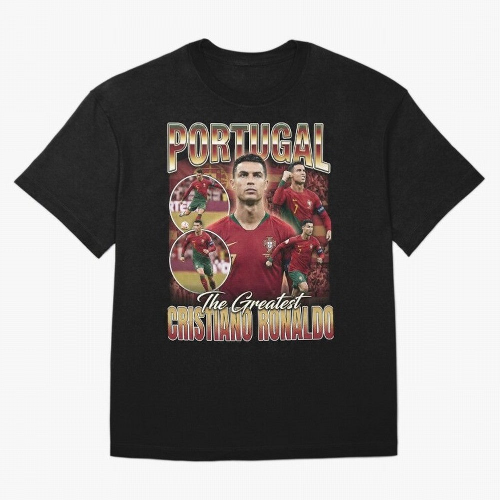 Cristiano Ronaldo Portugal Vintage T-Shirt FIFA World Cup 2026 Canada Messi, Nike Football Jersey For Match Day, Adidas Soccer Shirt For Cristiano Ronaldo Fans, Jordan Fan Top, Pedri Canada Group Stage