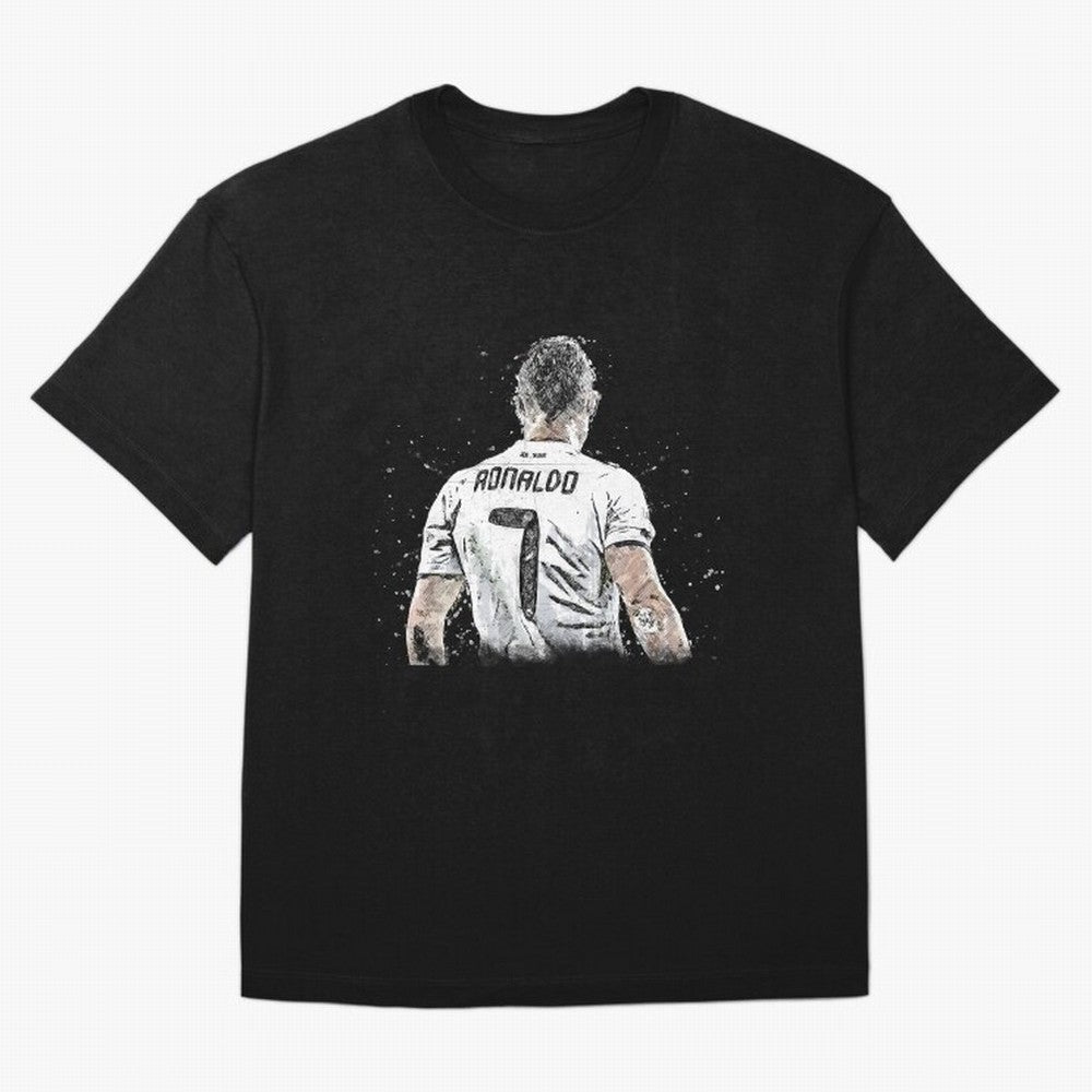 Cristiano ronaldo back T-Shirt Celebrate Classic Football Spirit In FIFA World Cup 2026 Jersey, Nike Fan Tee, Neymar Portugal Fans, Jordan Soccer Shirt, Adidas Match Day Top, Haaland Croatia Soccer Fans