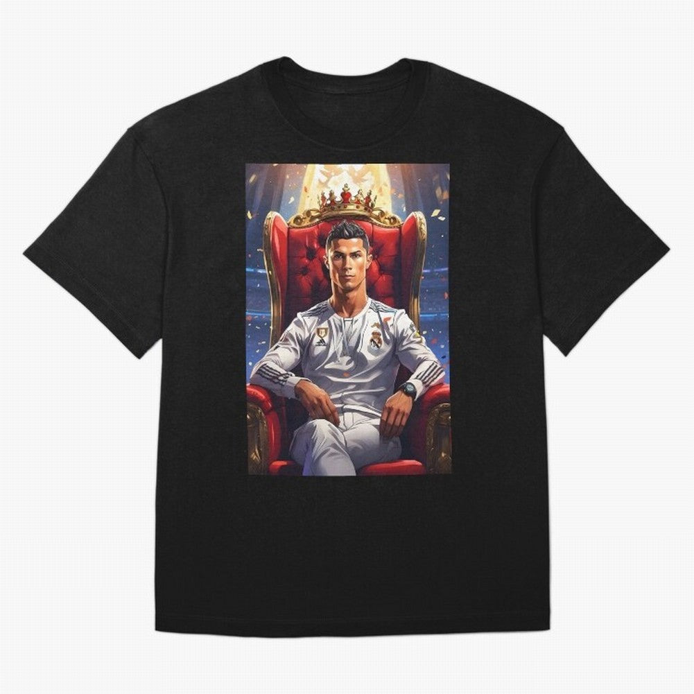 King Cristiano Ronaldo T-Shirt Enjoy The Biggest Football Party Of FIFA World Cup 2026 Jersey, Adidas Match Day Tee, Messi Spain Fans, Jordan Football Shirt, Nike Soccer Fan Top, Rodri Australia Knockout Round