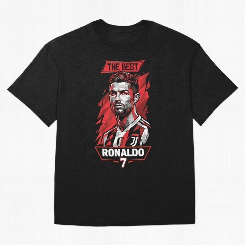Cristiano Ronaldo CR7 Geometric Vector Portrait T-Shirt Argentina CR7 World Cup 2026 Jersey, Jordan Supporter Tee, Group Stage, Nike World Cup Shirt, Adidas Football Fan Top, Pedri Switzerland Goal Celebration
