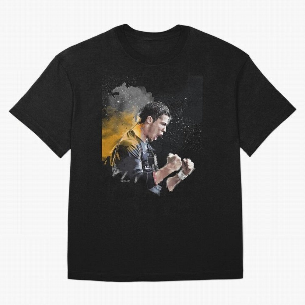 CRISTIANO RONALDO PAINTING T-Shirt Mbappe Argentina Football Jersey, Nike Fan Tee, World Cup 2026, Jordan Soccer Shirt, Adidas Match Day Top, Yamal France Goal Celebration