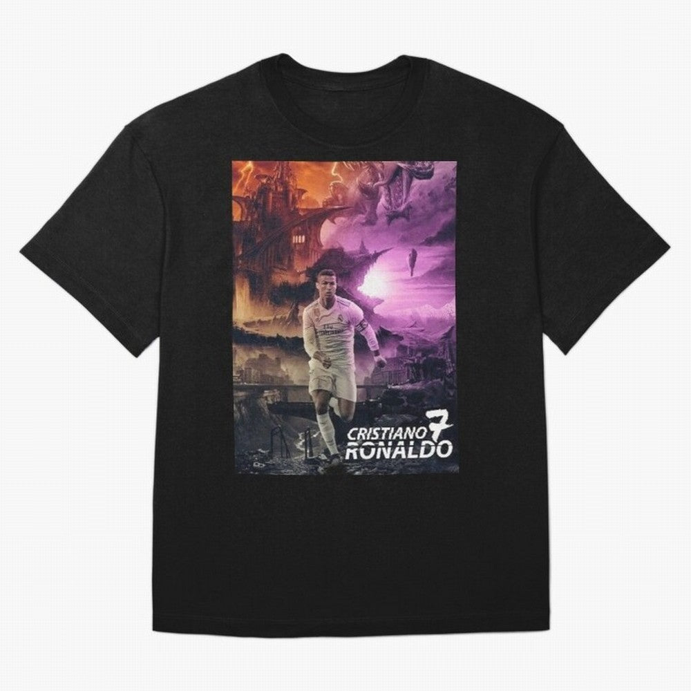 Cristiano Ronaldo | CR7 Design T-Shirt FIFA World Cup 2026 Argentina Bellingham Jersey, Nike Fan Tee, Cristiano Ronaldo Argentina Fans, Jordan Soccer Shirt, Adidas Match Day Top, Yamal Croatia Goal Celebration