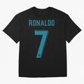 Cristiano Ronaldo 2018 T-Shirt Haaland Portugal Football Jersey, Adidas Match Day Tee, World Cup 2026, Jordan Football Shirt, Nike Soccer Fan Top, Vinicius Norway Football Fans