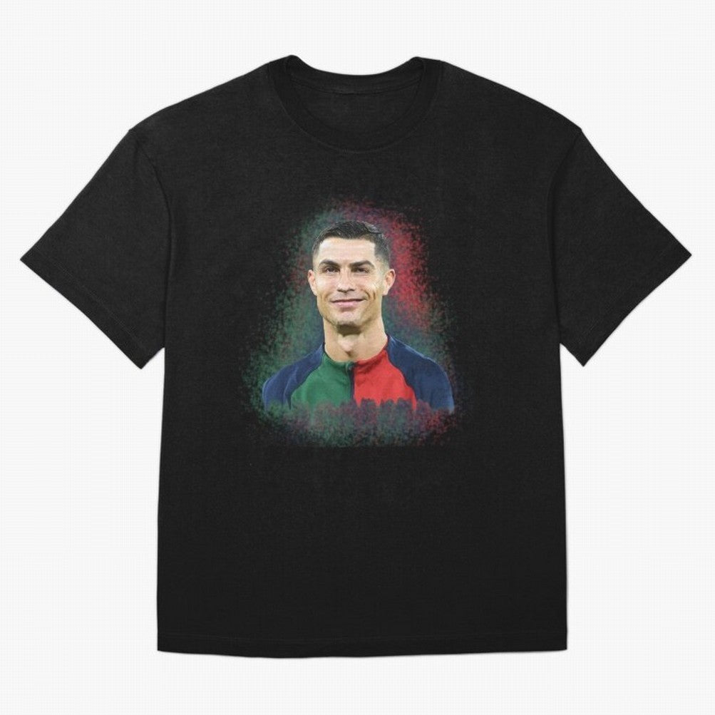Cristiano Ronaldo digital art T-Shirt FIFA World Cup 2026 Argentina Bellingham Jersey, Adidas Football Tee, CR7 England Fans, Nike Soccer Shirt, Jordan Match Day Top, Neymar Croatia Watch Party