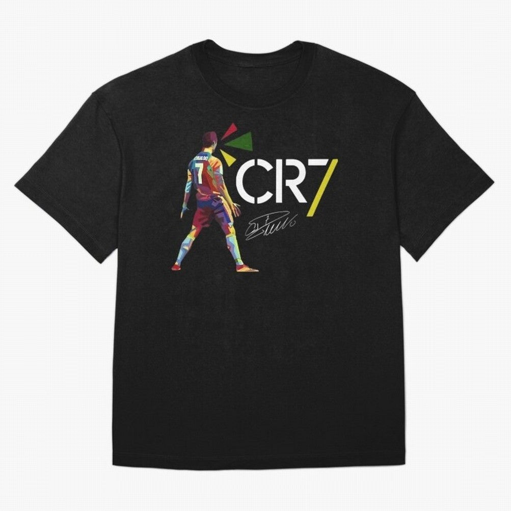 Cr7 Cristiano Ronaldo Signature T-Shirt Germany Mbappe World Cup 2026 Jersey, Adidas Football Tee, Match Day, Nike Soccer Shirt, Jordan Match Day Top, Haaland Senegal Stadium Chant