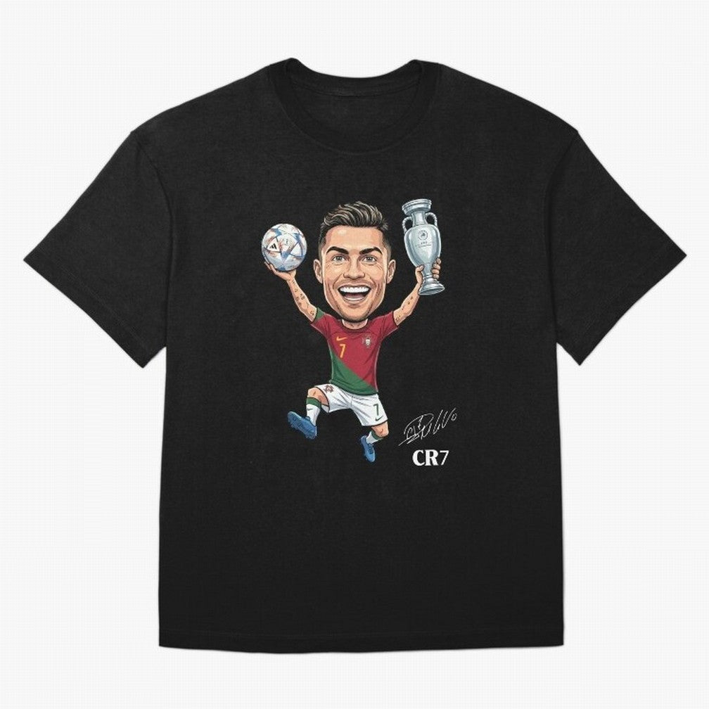 Cristiano Ronaldo Campion T-Shirt Relive The FIFA World Cup 2026 USA Canada Mexico Journey Jersey, Adidas Match Day Tee, Messi Argentina Fans, Jordan Football Shirt, Nike Soccer Fan Top, Messi Paraguay Fan Club