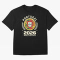 Portugal 2026 World Football T-Shirt France Haaland World Cup 2026 Jersey, Jordan Football Tee, Group Stage, Adidas Fan Shirt, Nike Supporter Top, Mbappe Morocco Football Fans