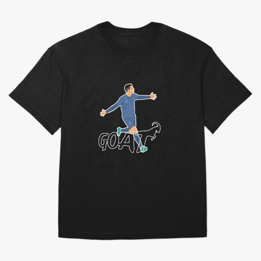 Cristiano Ronaldo - GOAT T-Shirt FIFA World Cup 2026 Canada Griezmann, Adidas Match Day Jersey For Football Fans, Jordan Football Shirt For Mbappe Fans, Nike Soccer Fan Top, Musiala Spain Football Fans