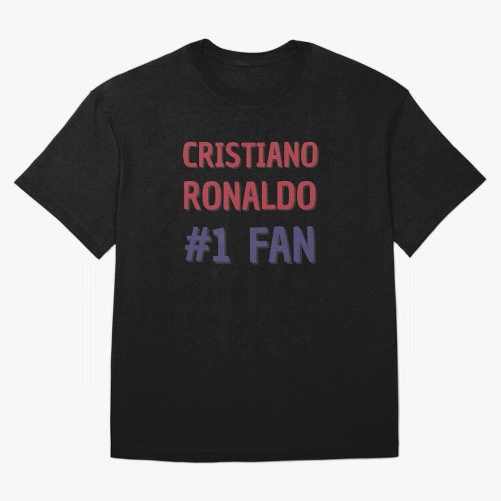 Cristiano Ronaldo - #1 Fan T-Shirt Show Your Love For The FIFA World Cup 2026 USA Canada, Jordan Football Jersey For Football Fans, Adidas Fan Shirt For Messi Fans, Nike Supporter Top, Cristiano Ronaldo Spain Football Fans