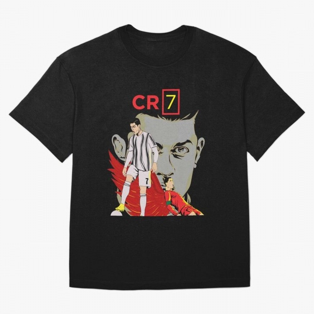 Cristiano Ronaldo Cristiano Ronaldo cr7 T-Shirt Haaland Portugal Football Jersey, Nike Fan Tee, World Cup 2026, Jordan Soccer Shirt, Adidas Match Day Top, Kane Belgium Final Match