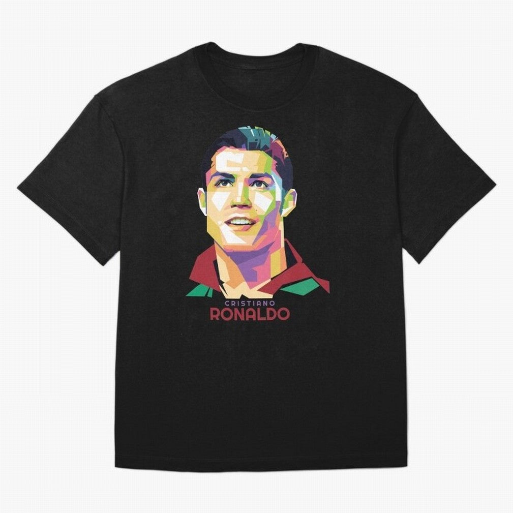 Geometric Celebrity Cristiano Ronaldo T-Shirt Make Memories Around FIFA World Cup 2026 Centered On Fan Jersey, Nike Match Day Shirt, Spain Supporter Shirt, Adidas Supporter Tee, Haaland Jordan Soccer Fan Top, Messi Colombia Match Day