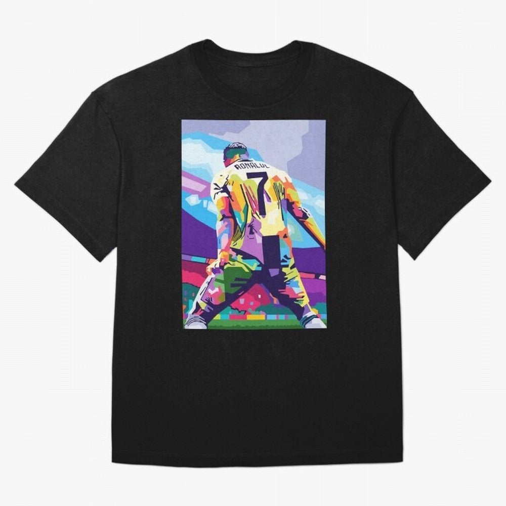 Cristiano Ronaldo Celebration Wpap Pop Art T-Shirt Upgrade FIFA World Cup 2026 For Fans Of CR7 And England Fan Jersey, Adidas Football Tee, England Supporter Shirt, Nike Soccer Shirt, CR7 Jordan Match Day Top, Pedri Brazil Group Stage
