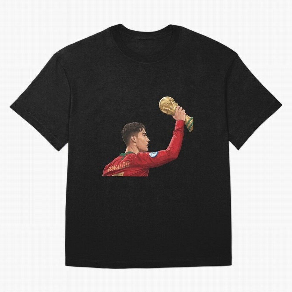 Cristiano Ronaldo T-Shirt Wear The Spirit Of FIFA World Cup 2026 Highlighting CR7 Fan Jersey, Nike Fan Tee, England Supporter Shirt, Jordan Soccer Shirt, CR7 Adidas Match Day Top, Foden Sweden Soccer Fans