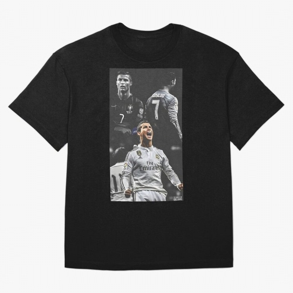 Cristiano Ronaldo CR7 Football Art Poster T-Shirt Make Every Match About FIFA World Cup 2026 USA Canada Jersey, Nike Football Tee, Neymar England Fans, Adidas Soccer Shirt, Jordan Fan Top, Vinicius Paraguay Group Stage