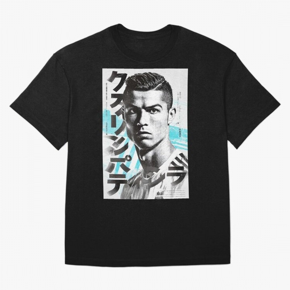 Cristiano Japanese Poster T-Shirt Messi England Football Jersey, Adidas Soccer Tee, World Cup 2026, Nike Football Fan Shirt, Jordan Supporter Top, Pedri Ghana Trophy Race