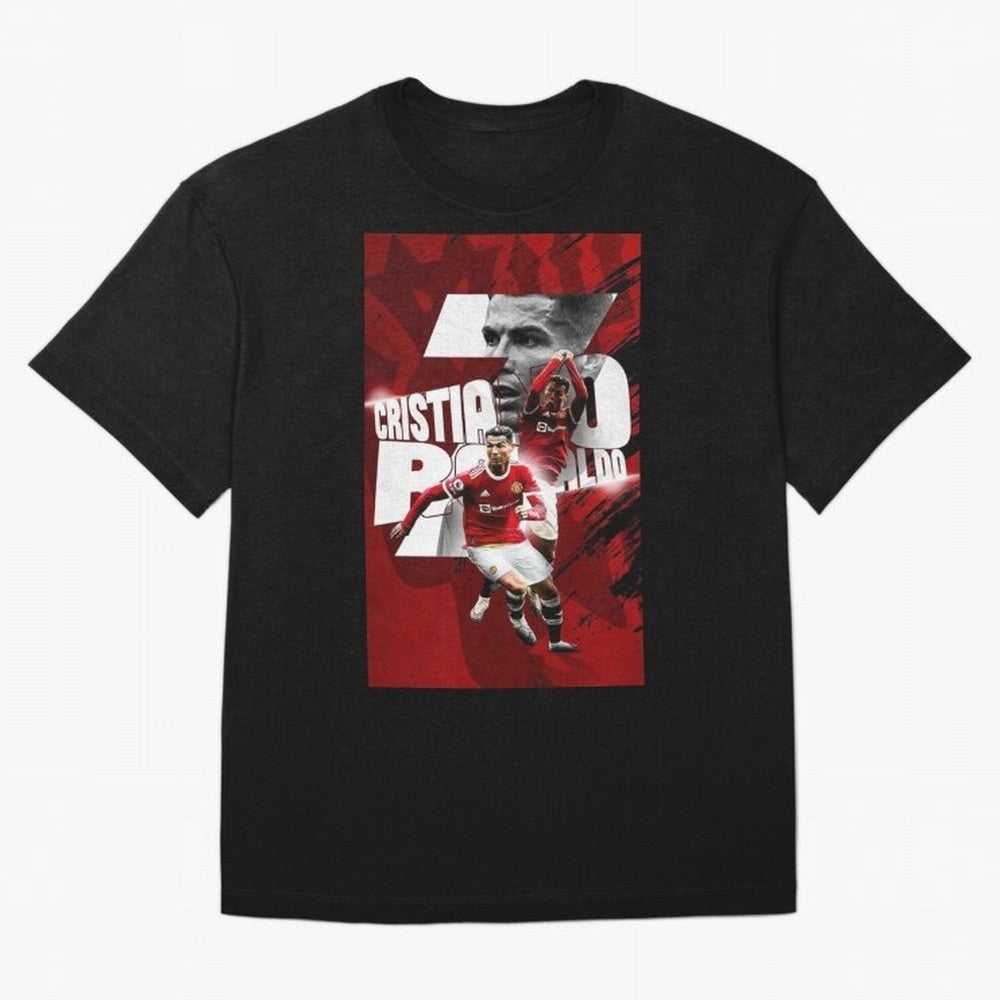 Cristiano Ronaldo Illustration T-Shirt Messi France Football Jersey, Jordan Supporter Tee, World Cup 2026, Nike World Cup Shirt, Adidas Football Fan Top, Vinicius Belgium Goal Celebration