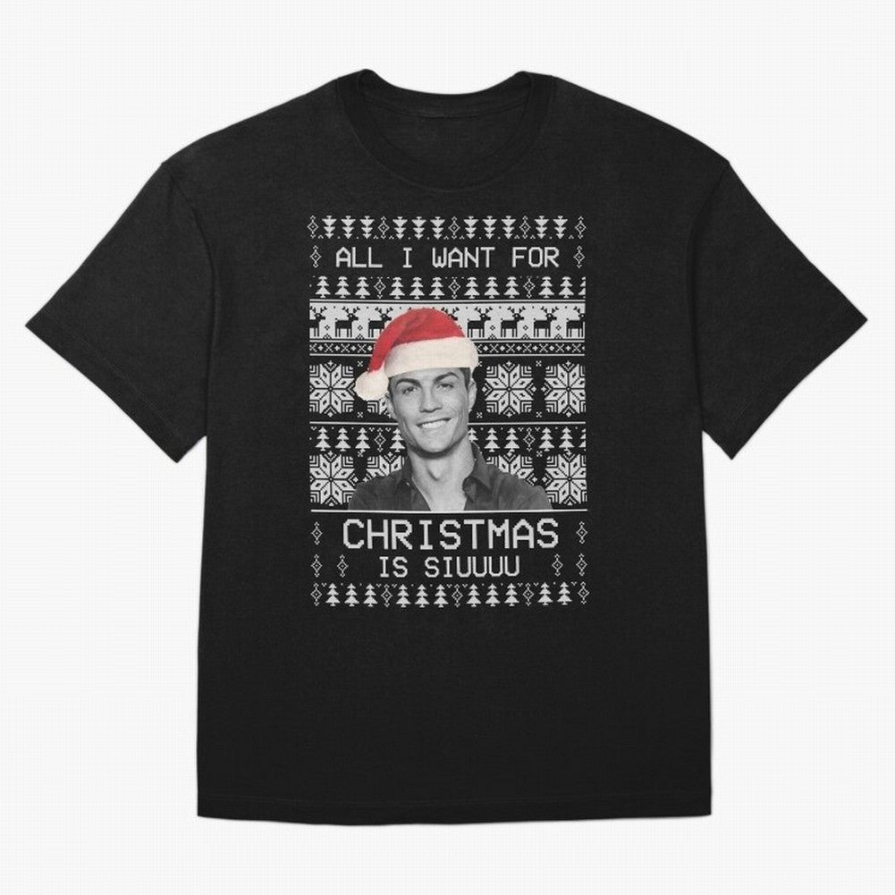 cristiano ronaldo siuuu funny christmas sweater T-Shirt England Cristiano Ronaldo World Cup 2026 Jersey, Adidas Soccer Tee, Goal Celebration, Nike Football Fan Shirt, Jordan Supporter Top, CR7 Senegal Supporter Night