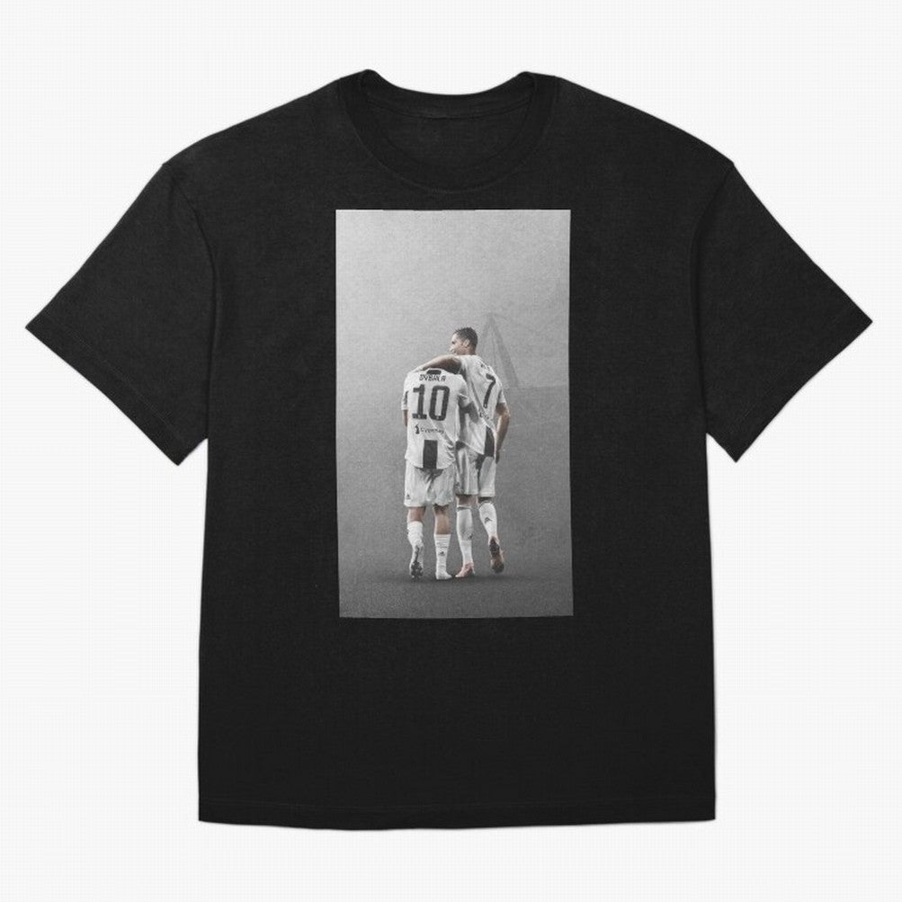 ronaldo with paulo dybala T-Shirt FIFA World Cup 2026 Canada De Bruyne, Jordan Supporter Jersey For Match Day, Nike World Cup Shirt For Neymar Fans, Adidas Football Fan Top, Griezmann Argentina Final Match