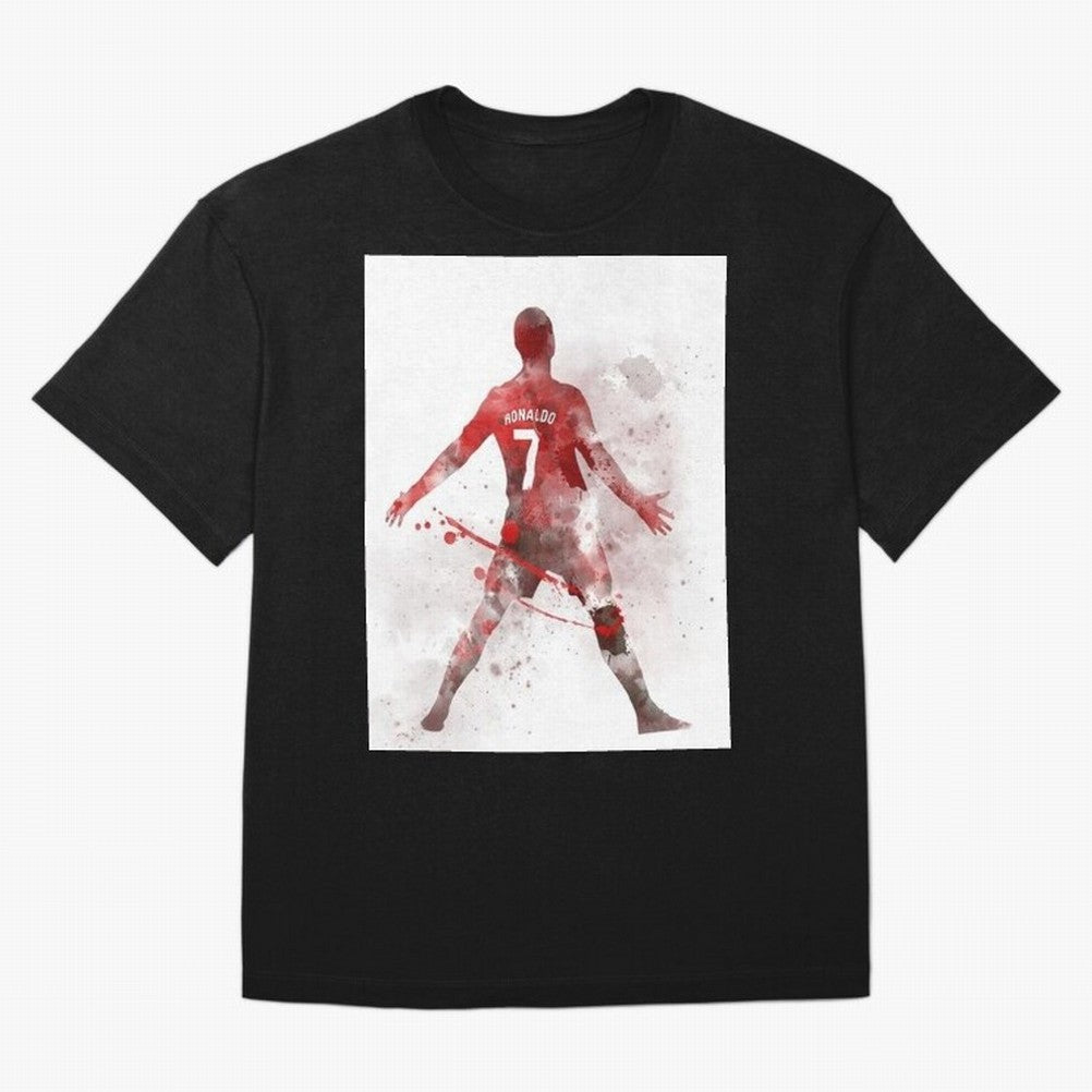 Cristiano Ronaldo T-Shirt Messi Portugal Football Jersey, Adidas Football Tee, World Cup 2026, Nike Soccer Shirt, Jordan Match Day Top, Lewandowski France Stadium Chant