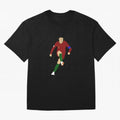 Cristian Ronaldo Design - Portugal - Real Madrid - Illustration - Cartoon - T-Shirt - Shirt - Sticker - Phone Case - CR7 T-Shirt Portugal Cristiano Ronaldo World Cup 2026 Jersey, Nike Match Day Shirt, Match Day, Adidas Supporter Tee, Jordan Soccer