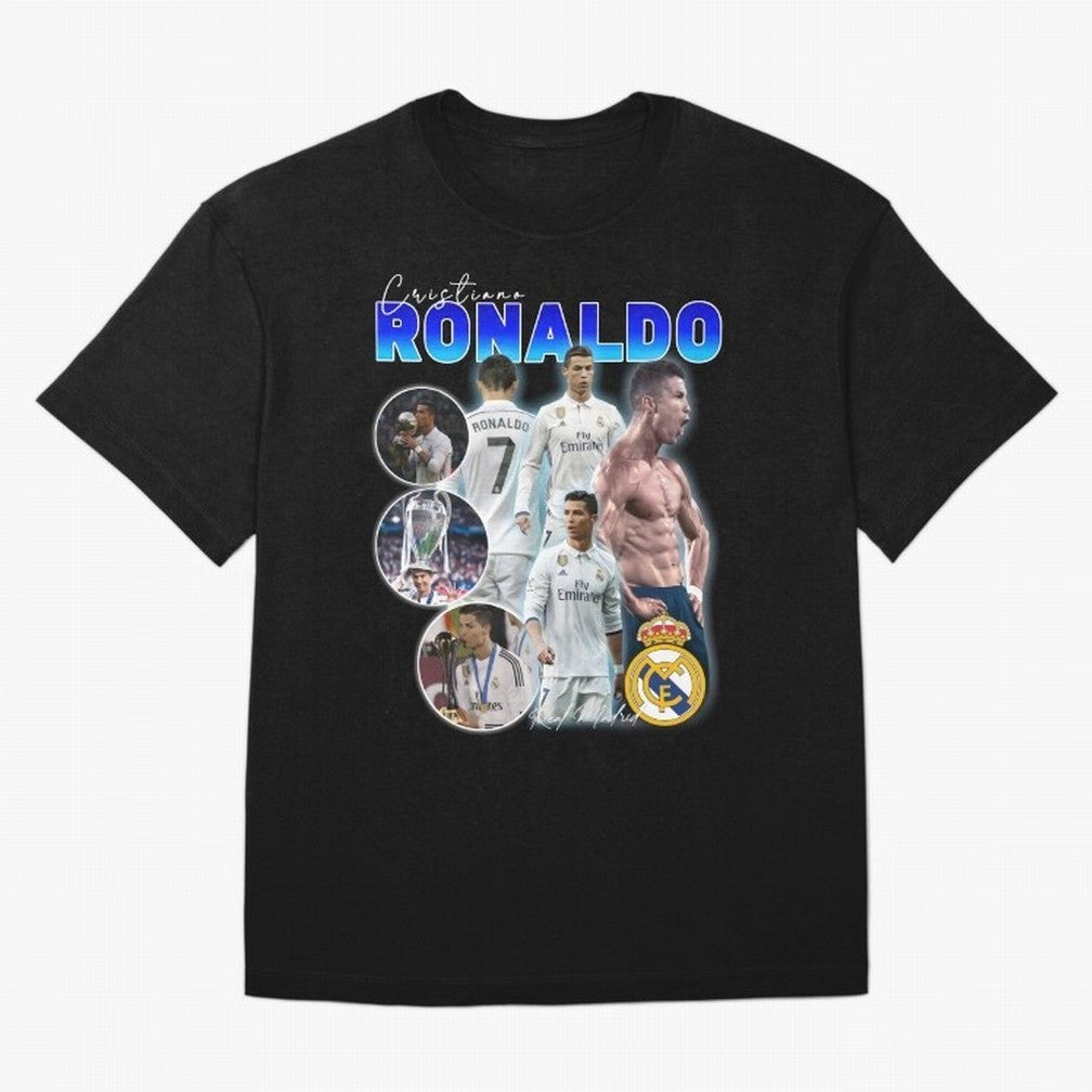 Cristiano Ronaldo Bootleg T-Shirt Messi Germany Football Jersey, Jordan Football Tee, World Cup 2026, Adidas Fan Shirt, Nike Supporter Top, Bellingham France Fan Club