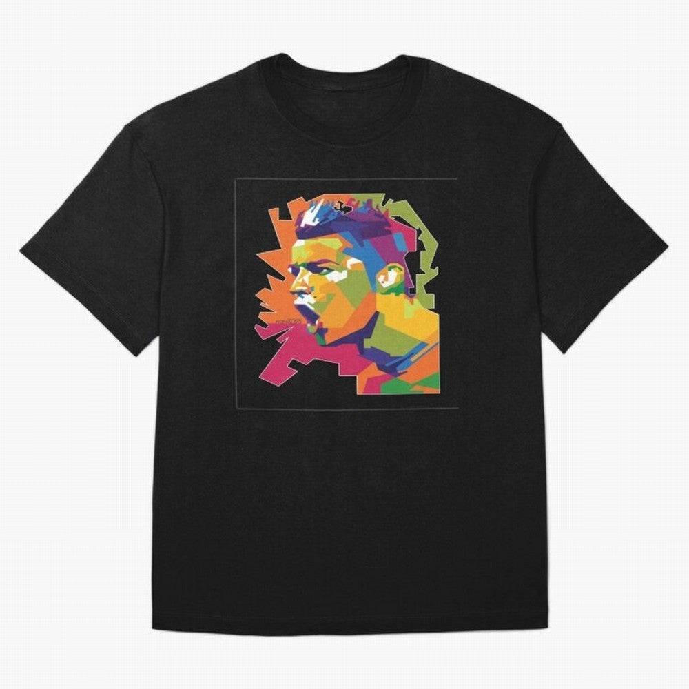 Ronaldo Cristiano Ronaldo pop potrait T-Shirt Argentina Messi World Cup 2026 Jersey, Jordan Supporter Tee, Match Day, Nike World Cup Shirt, Adidas Football Fan Top, Messi Morocco Final Match