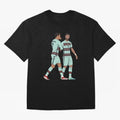 Cristiano Ronaldo & Bruno Fernandes Portugal T-Shirt Carry The Dream Of The FIFA World Cup 2026 Journey, Nike Fan Jersey For Match Day, Jordan Soccer Shirt For Mbappe Fans, Adidas Match Day Top, Cristiano Ronaldo Ecuador Goal Celebration
