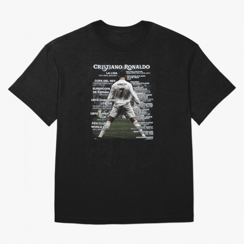 Cristiano Ronaldo Stats T-Shirt Embrace FIFA World Cup 2026 Group Stage Spirit Jersey, Jordan Football Tee, Cristiano Ronaldo France Fans, Adidas Fan Shirt, Nike Supporter Top, Haaland England Knockout Round