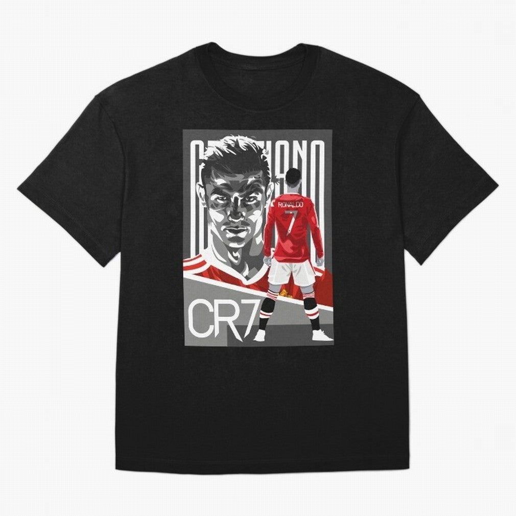 Cristiano Ronaldo In Red T-Shirt Portugal Messi World Cup 2026 Jersey, Adidas Match Day Tee, Knockout Round, Jordan Football Shirt, Nike Soccer Fan Top, Kane Morocco Fan Club