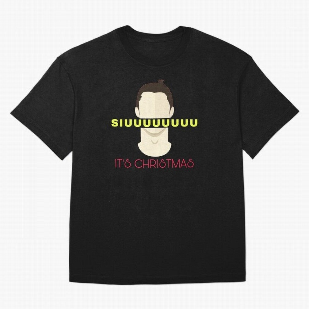 Siuuu it¡¯s Christmas CR7 T-Shirt FIFA World Cup 2026 Argentina Saka Jersey, Adidas Football Tee, CR7 England Fans, Nike Soccer Shirt, Jordan Match Day Top, Saka Mexico Watch Party