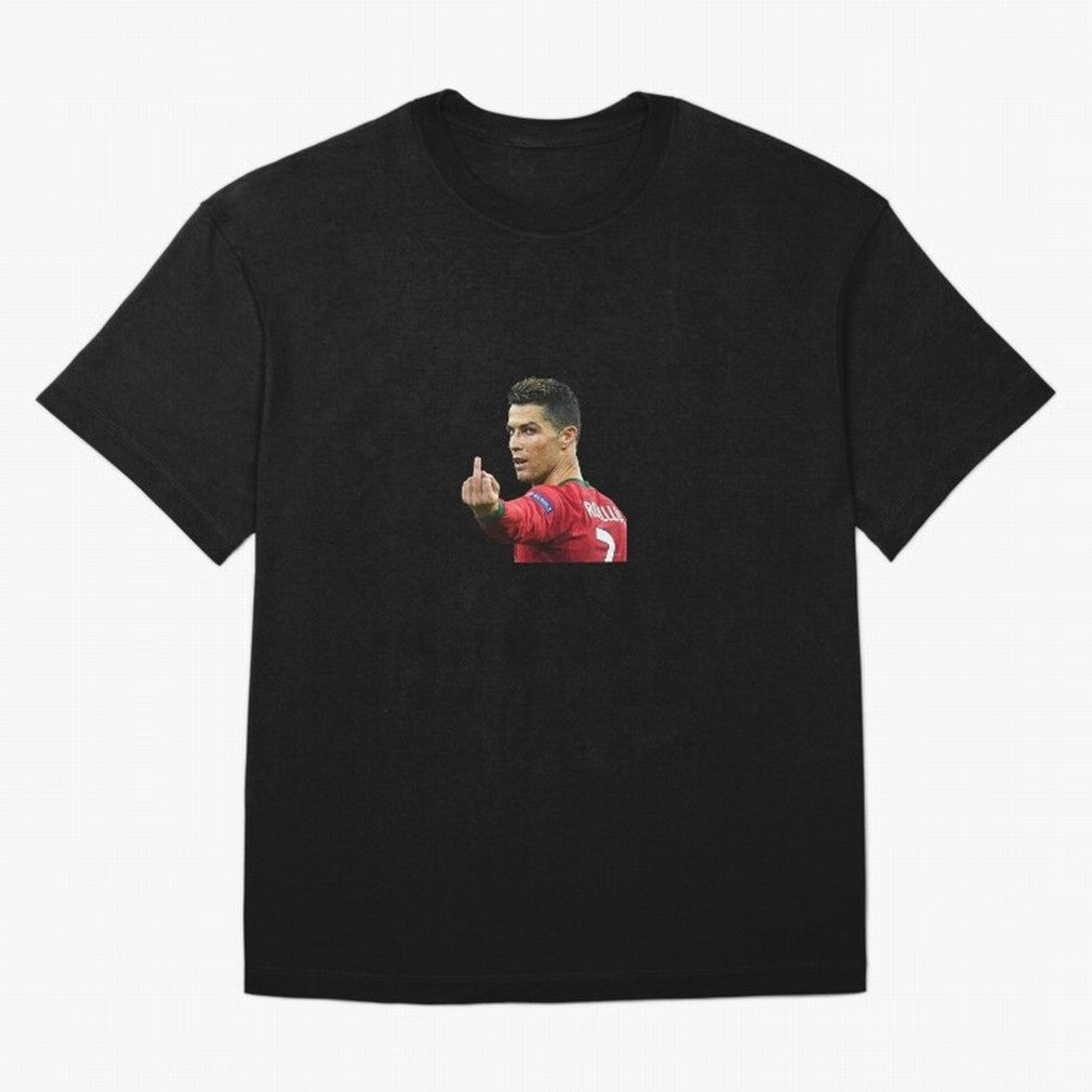 Cristiano ronaldo showing middle finger T-Shirt Fuel Match Day Hype Around FIFA World Cup 2026 Group Fan Jersey, Jordan Supporter Tee, Argentina Supporter Shirt, Nike World Cup Shirt, Messi Adidas Football Fan Top, CR7 Sweden Soccer Fans