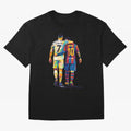 Cristiano Ronaldo & Messi T-Shirt FIFA World Cup 2026 Ecuador Saka Fan Jersey, Nike Football Tee, Argentina Supporter Shirt, Adidas Soccer Shirt, Messi Jordan Fan Top, Salah Brazil Stadium Chant