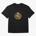 REAL MADRID GOLDEN T-Shirt Honor Football Greatness During FIFA World Cup 2026 Jersey, Jordan Football Tee, Messi Argentina Fans, Adidas Fan Shirt, Nike Supporter Top, Messi England Fan Club