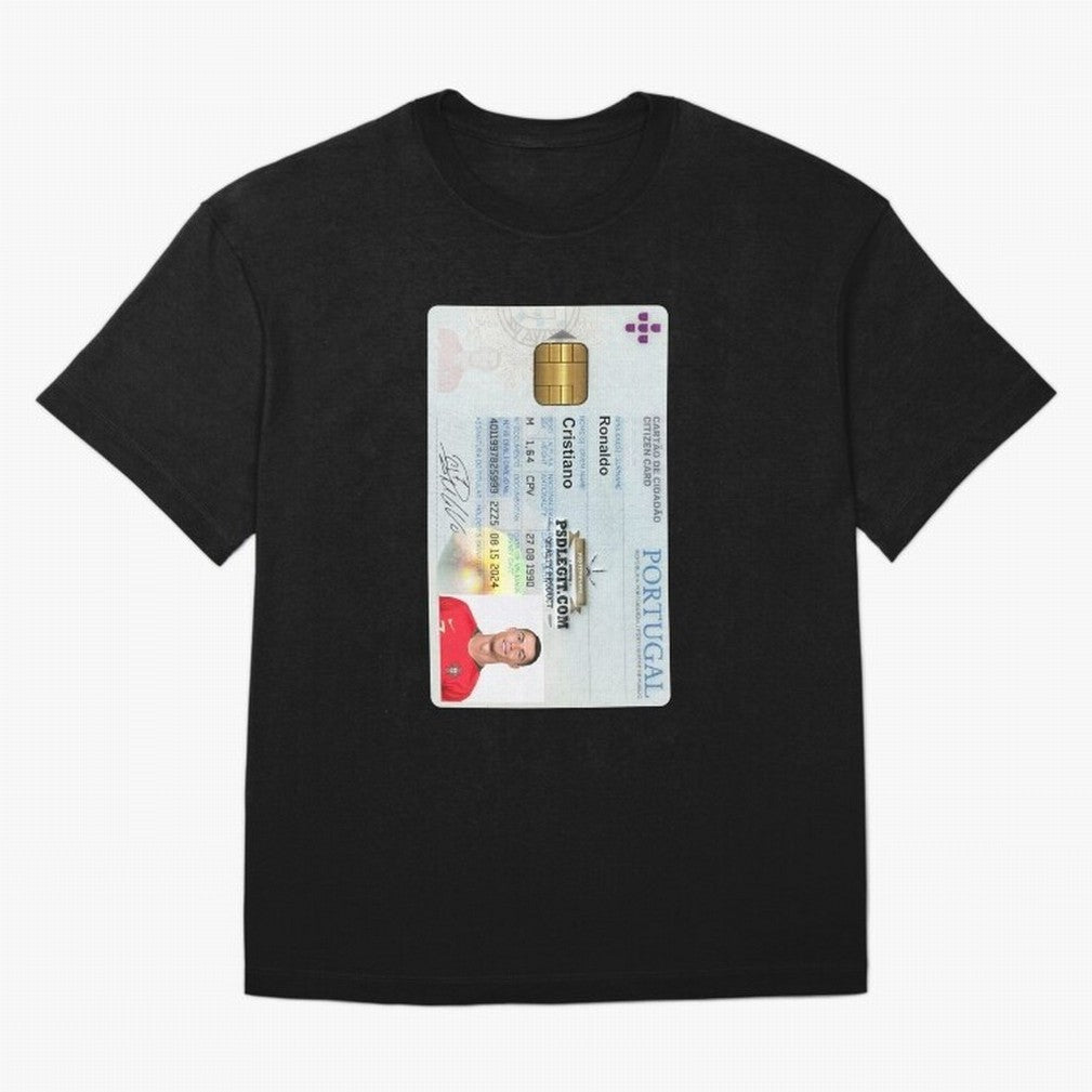 Cristiano Ronaldo CARD ID T-Shirt Show Match Day Excitement For FIFA World Cup 2026 For, Nike Football Jersey For Match Day, Adidas Soccer Shirt For Neymar Fans, Jordan Fan Top, Vinicius Uruguay Group Stage