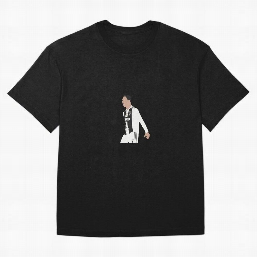 Juventus Cristiano Ronaldo Cartoon T-Shirt Messi Argentina Football Jersey, Jordan Supporter Tee, World Cup 2026, Nike World Cup Shirt, Adidas Football Fan Top, Modric Norway Soccer Fans