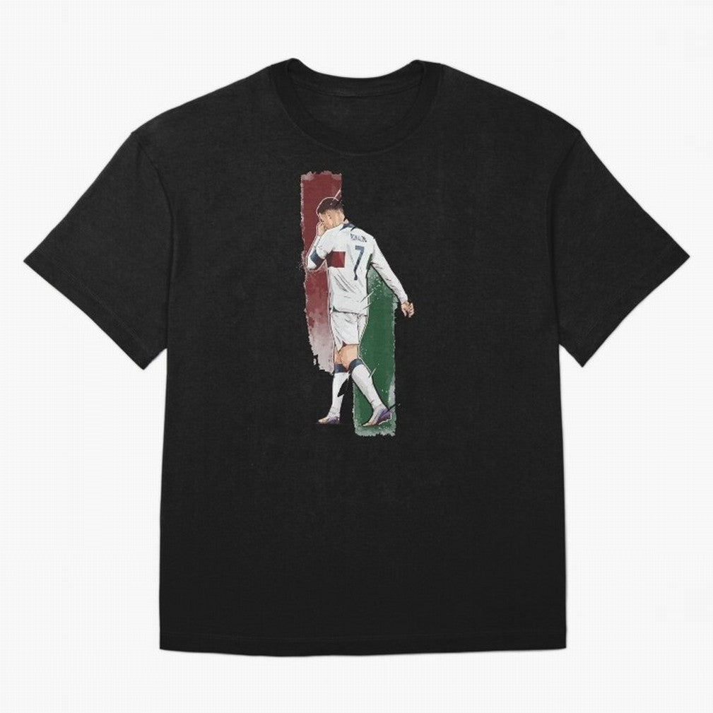 Ronaldo Crying World Cup 2022 T-Shirt Argentina Mbappe World Cup 2026 Jersey, Adidas Match Day Tee, Group Stage, Jordan Football Shirt, Nike Soccer Fan Top, Modric Portugal Knockout Round