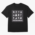 Cristiano Ronaldo Minimalism Silhouette T-Shirt Feel International Energy From FIFA World Cup 2026 For Fan Jersey, Jordan Football Tee, Germany Supporter Shirt, Adidas Fan Shirt, Cristiano Ronaldo Nike Supporter Top, Bellingham Brazil Fan Club