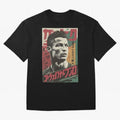 Cristiano Vintage Warned Japanese Poster T-Shirt Stand With The FIFA World Cup 2026 Journey Through Jersey, Jordan Supporter Tee, Cristiano Ronaldo Portugal Fans, Nike World Cup Shirt, Adidas Football Fan Top, Neymar Mexico Final Match