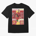 Cristiano Ronaldo Portugal Poster - Madeira's Prodigy CR7 Fan Art Print T-Shirt CR7 Portugal Football Jersey, Jordan Supporter Tee, World Cup 2026, Nike World Cup Shirt, Adidas Football Fan Top, Salah Belgium Soccer Fans