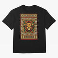 Portuguese Geometric Lion Portrait T-Shirt Cristiano Ronaldo Argentina Football Jersey, Nike Fan Tee, World Cup 2026, Jordan Soccer Shirt, Adidas Match Day Top, Mbappe France Goal Celebration