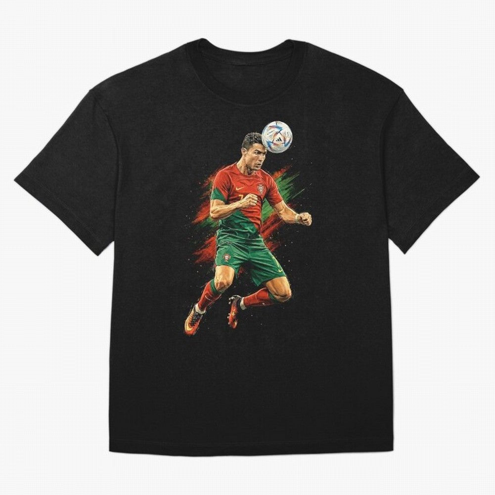 Cristiano Ronaldo Football Legend T-Shirt FIFA World Cup 2026 Canada Neymar, Nike Fan Jersey For Group Stage, Jordan Soccer Shirt For Haaland Fans, Adidas Match Day Top, Son Uruguay Goal Celebration