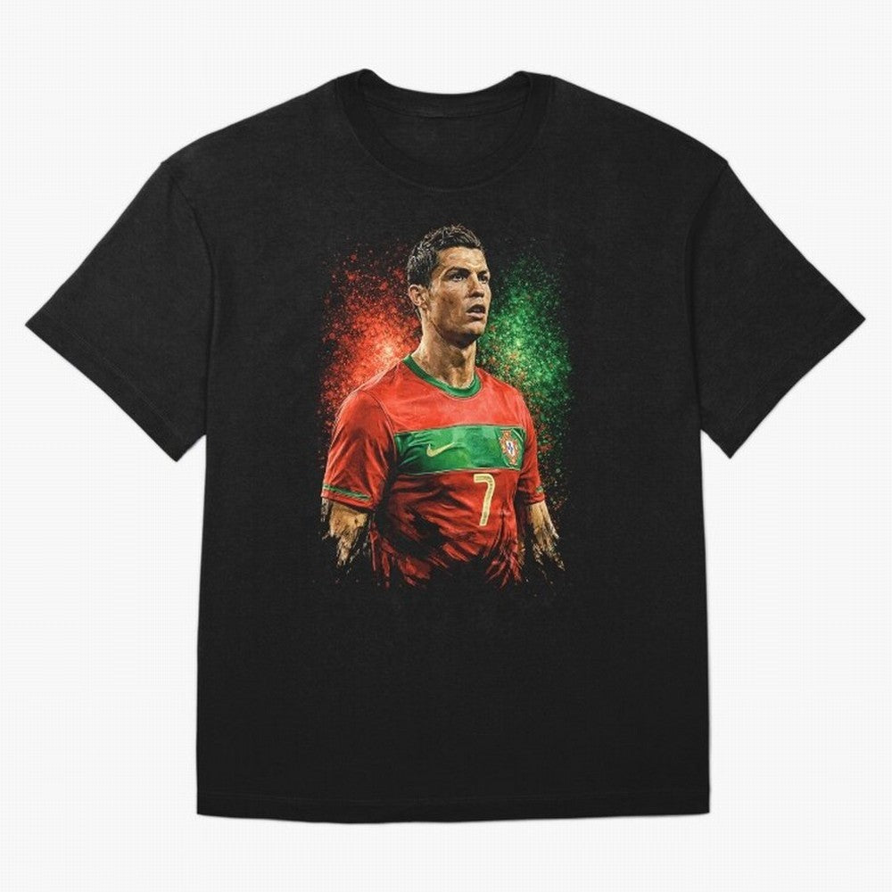 Cristiano Ronaldo Football Legend T-Shirt Spain Cristiano Ronaldo World Cup 2026 Jersey, Jordan Supporter Tee, Group Stage, Nike World Cup Shirt, Adidas Football Fan Top, Musiala Argentina Goal Celebration