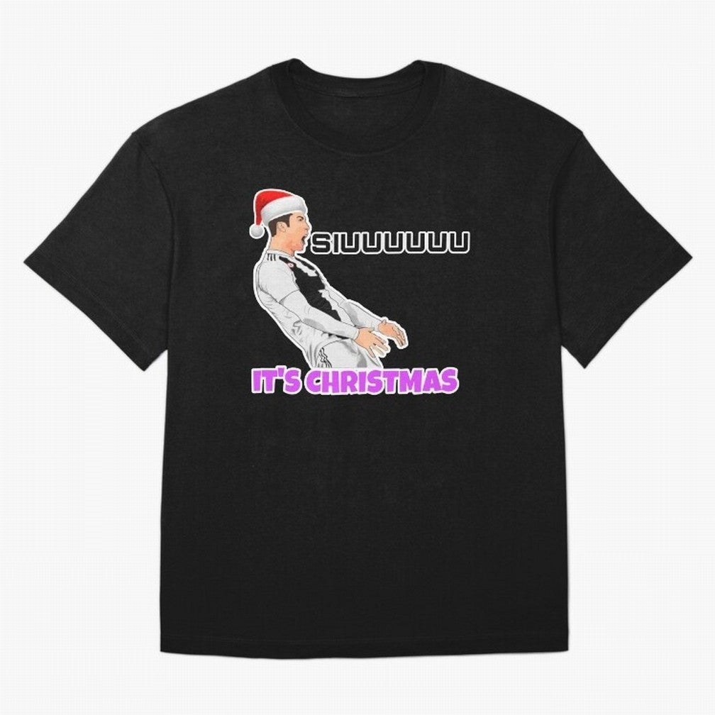 It¡¯s Christmas siuuu CR7 funny T-Shirt Turn Football Passion Into The FIFA World Cup 2026 USA, Adidas Match Day Jersey For Football Fans, Jordan Football Shirt For Mbappe Fans, Nike Soccer Fan Top, Musiala Uruguay Football Fans