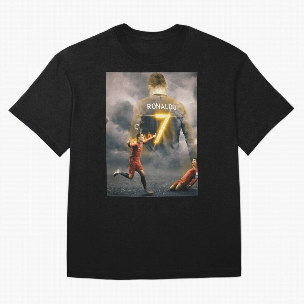 Aesthetic Ronaldo Poster T-Shirt Mbappe England Football Jersey, Nike Fan Tee, World Cup 2026, Jordan Soccer Shirt, Adidas Match Day Top, Kane USA Final Match