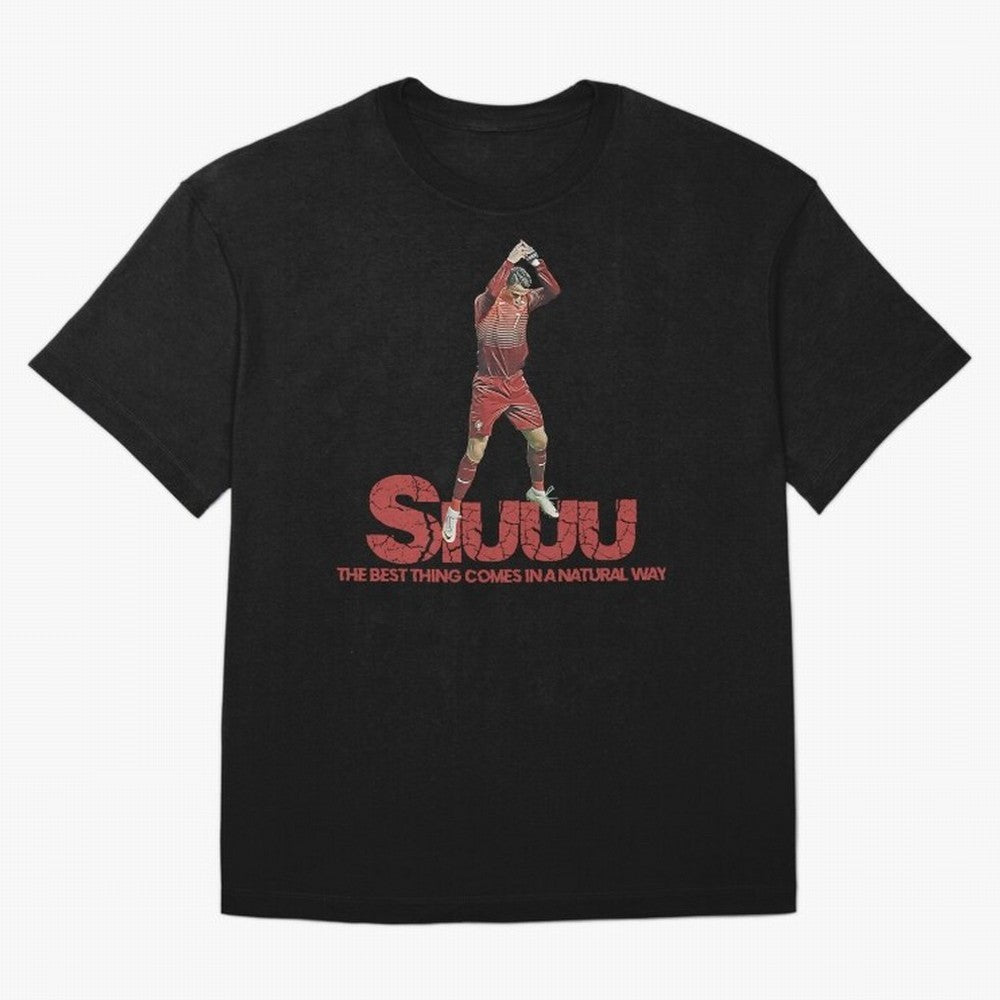 Cr7 Ronaldo Siuuu T-Shirt Elevate FIFA World Cup 2026 Group Stage Driven By Messi Fan Jersey, Adidas Football Tee, Spain Supporter Shirt, Nike Soccer Shirt, Messi Jordan Match Day Top, Rodri Germany Stadium Chant