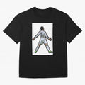 Cristiano Ronaldo Suii Sticker T-Shirt Keep The Legacy Of FIFA World Cup 2026 USA Canada Mexico, Jordan Football Jersey For Knockout Round, Adidas Fan Shirt For Mbappe Fans, Nike Supporter Top, Kane Uruguay Fan Club