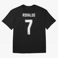 CR7, Cristiano Ronaldo, Cristiano, Ronaldo, oro, portugal, 7, number, dorsal T-Shirt Support Iconic Players In The FIFA World Cup 2026 Journey, Nike Match Day Jersey For Match Day, Adidas Supporter Tee For Messi Fans, Jordan Soccer Fan Top, Rodri