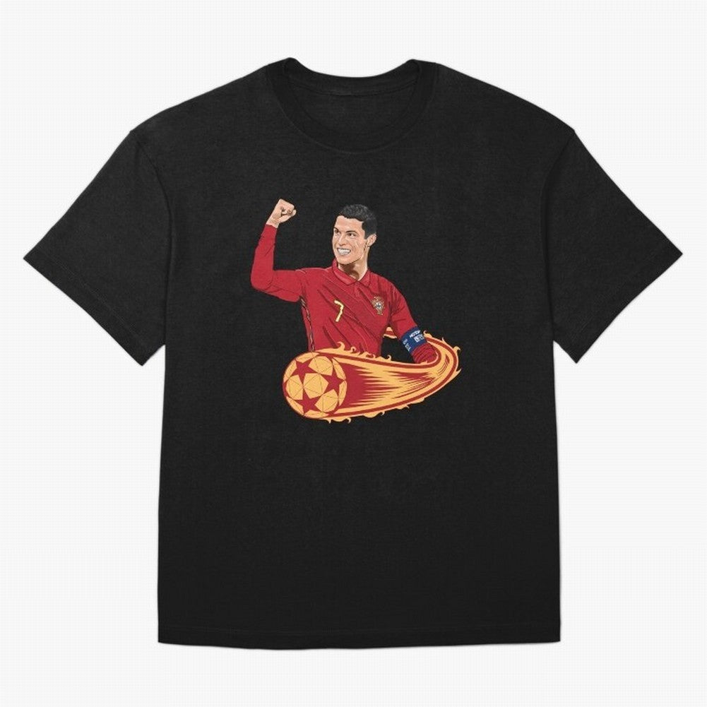 Cristiano Ronaldo drawing T-Shirt Celebrate Soccer Greatness During FIFA World Cup 2026, Jordan Supporter Jersey For Match Day, Nike World Cup Shirt For Cristiano Ronaldo Fans, Adidas Football Fan Top, Bellingham Canada Final Match