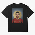 Cristiano Ronaldo CR7 Saint Portugal Football Legend Fan Art T-Shirt Capture The FIFA World Cup 2026 Group Stage Journey Fan Jersey, Adidas Soccer Tee, Brazil Supporter Shirt, Nike Football Fan Shirt, Cristiano Ronaldo Jordan Supporter Top, Pedri